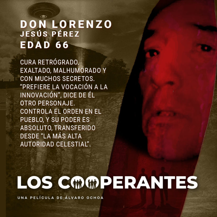 Imagen para cortometraje "Los cooperantes" de Álvaro Ochoa, Cinebrand y Soneto Rojo 5