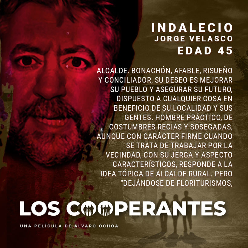 Imagen para cortometraje "Los cooperantes" de Álvaro Ochoa, Cinebrand y Soneto Rojo 6