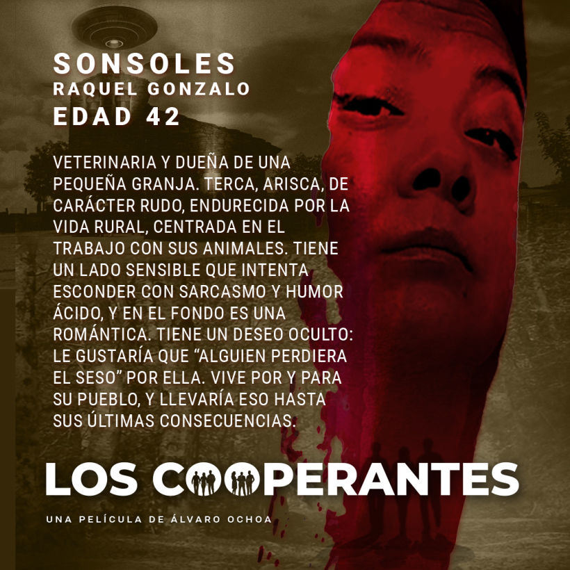 Imagen para cortometraje "Los cooperantes" de Álvaro Ochoa, Cinebrand y Soneto Rojo 10