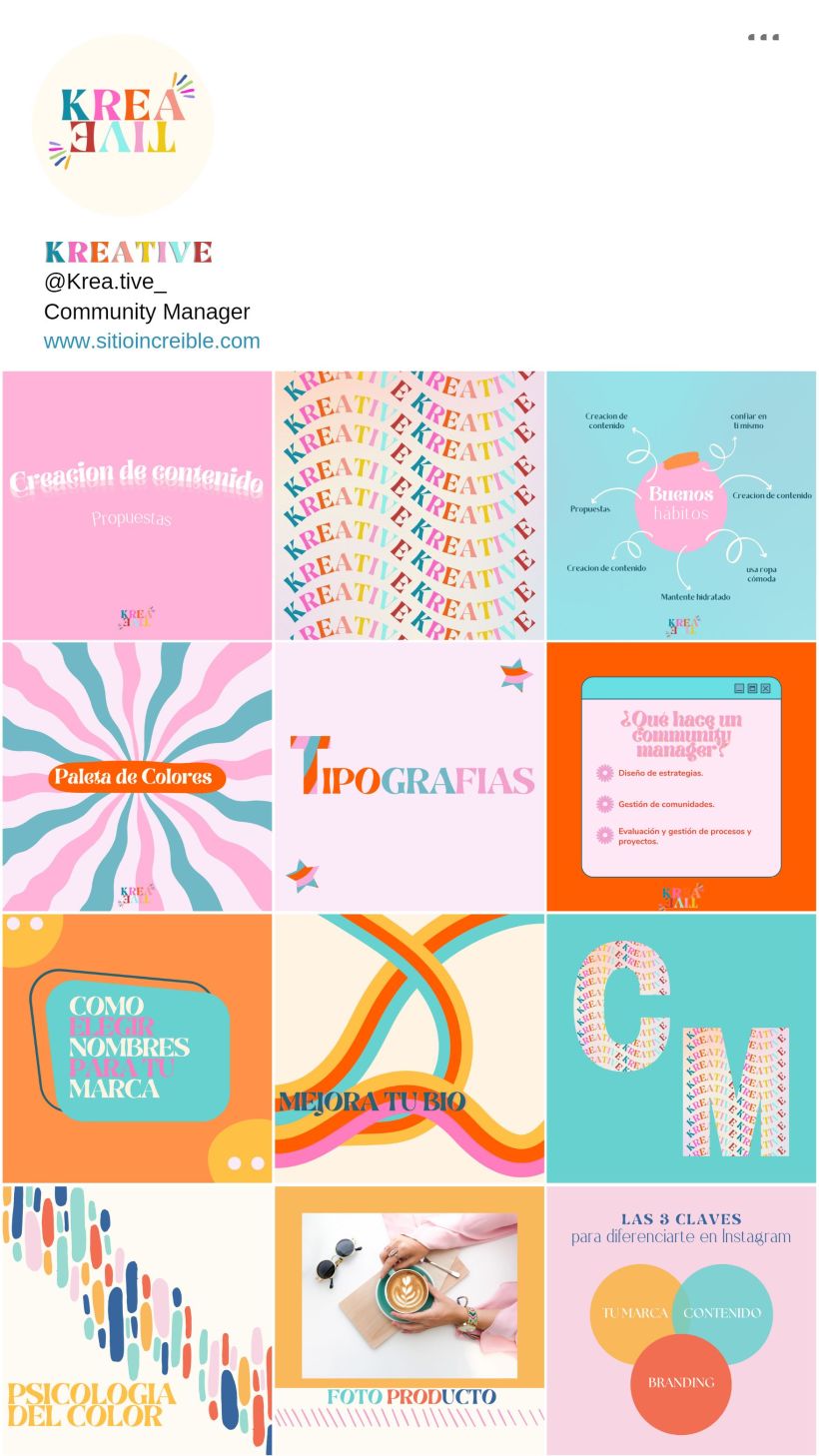 Mi proyecto del curso: Diseño de feed de Instagram con Canva 1