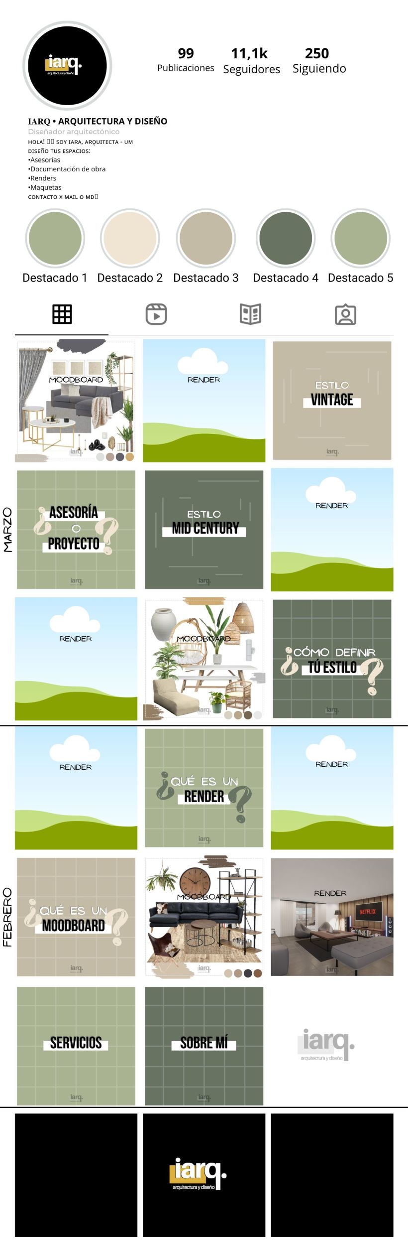 Mi proyecto del curso: Diseño de feed de Instagram con Canva 2