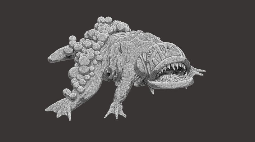 Mi proyecto del curso: Diseño de criaturas 3D con ZBrush y Photoshop 3