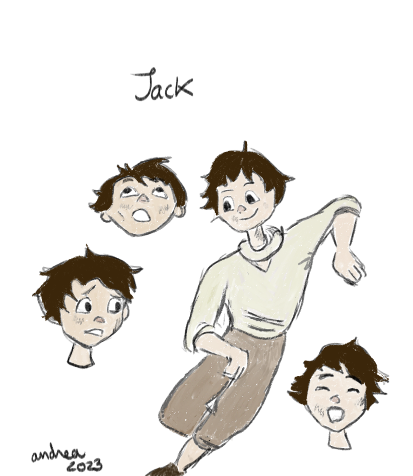 Mi proyecto del curso: Ilustración y diseño de personajes para cuentos infantiles. Jack y las habichuelas mágicas. 3
