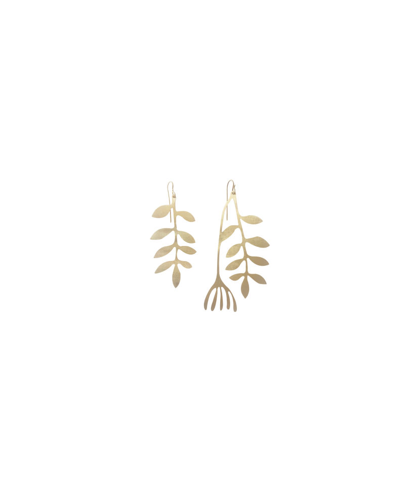 Broken Pieces, Statement Earrings - Meanwhile Nature Grows Collection