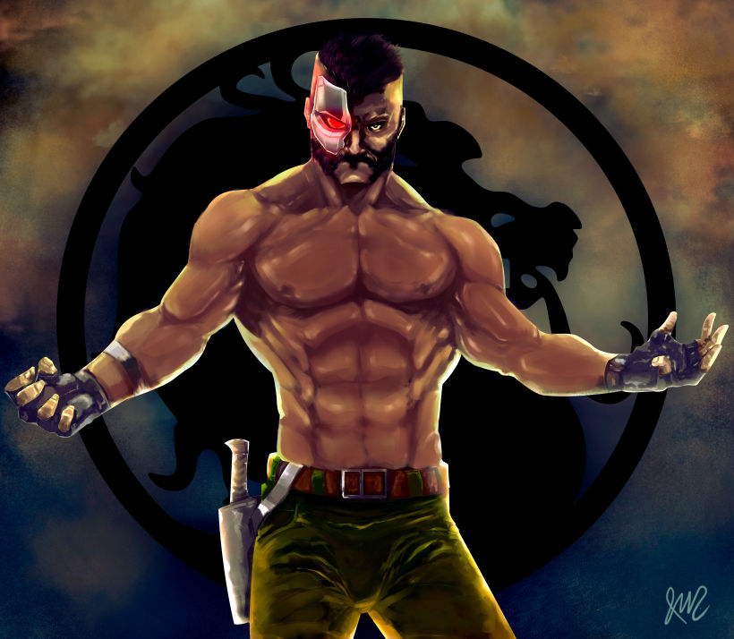Kano Mortal Kombat fan art