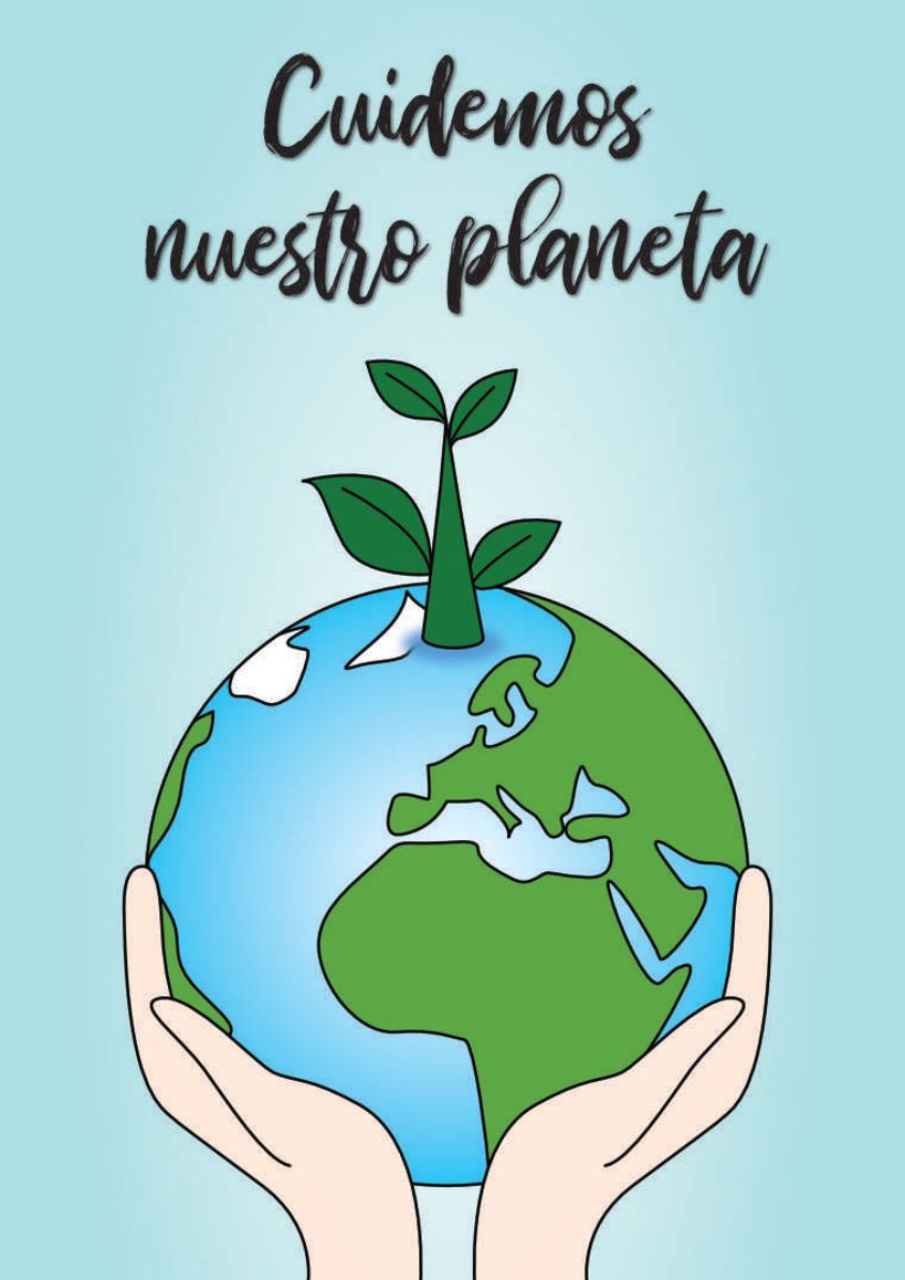 Cartel del Taller "Cuidemos el planeta" 1
