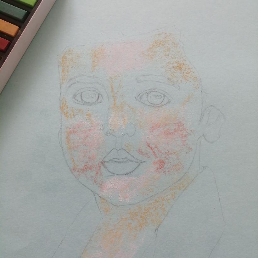 Il mio progetto del corso: Illustrazione con pastelli e matite colorate 1
