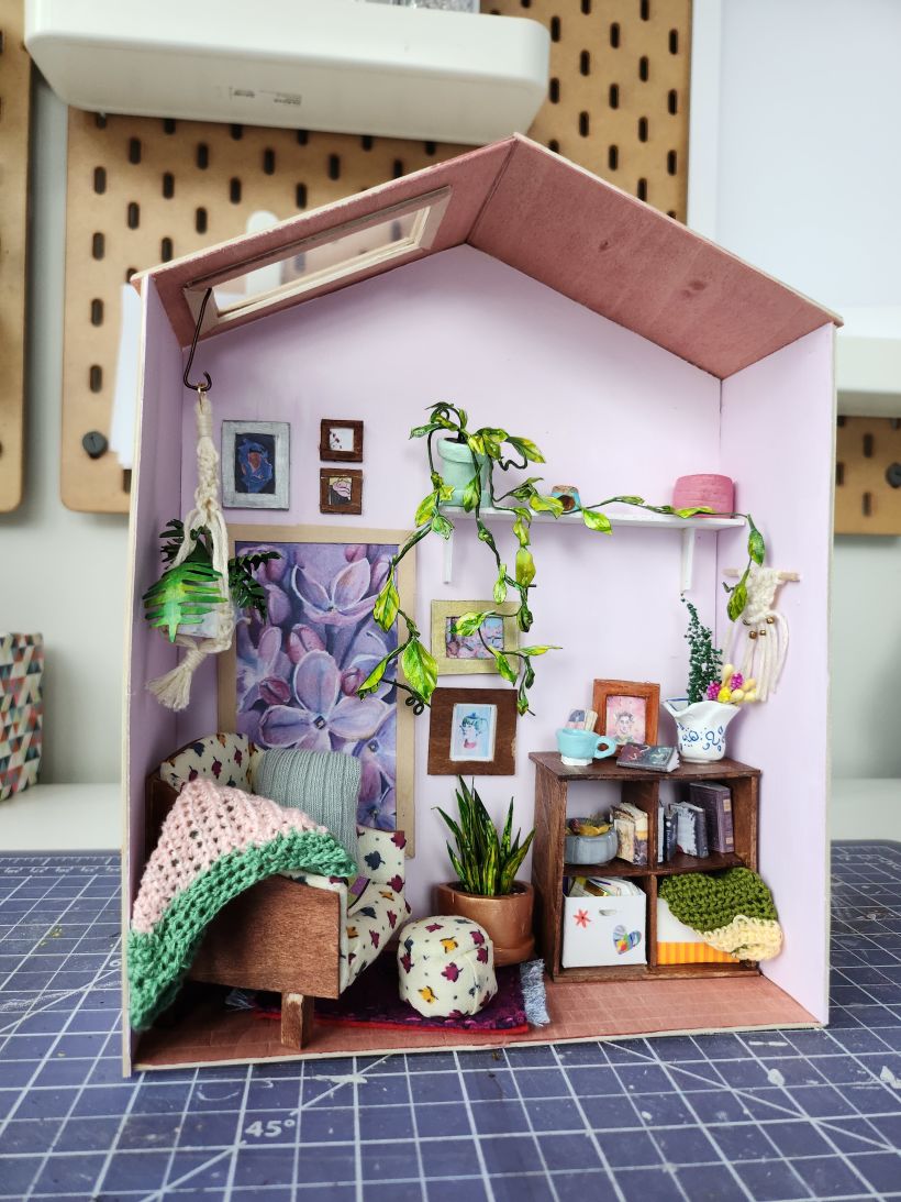 My project for course: DIY Miniature House & Furnishing for