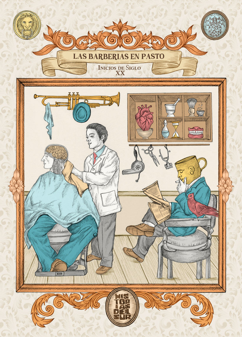 Ilustración Historia de oficios de Pasto, comienzos del siglo XX 4