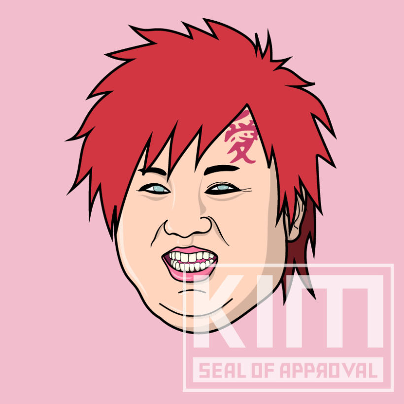 Kim seal of approval (Naruto series) 6