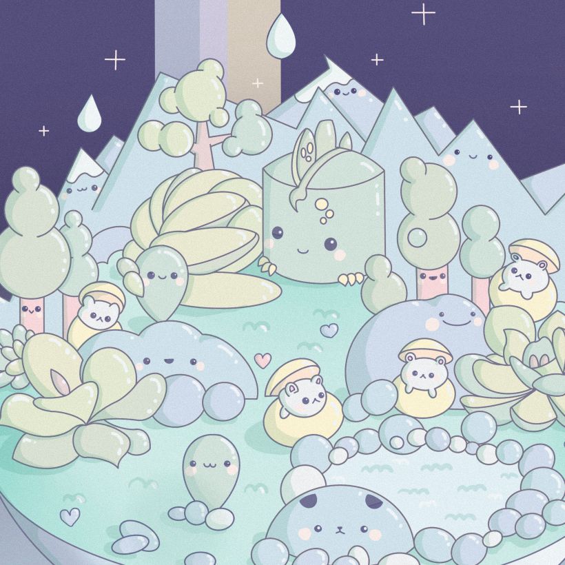 My project for course: Designing Kawaii Worlds: Spread Joy Through ...
