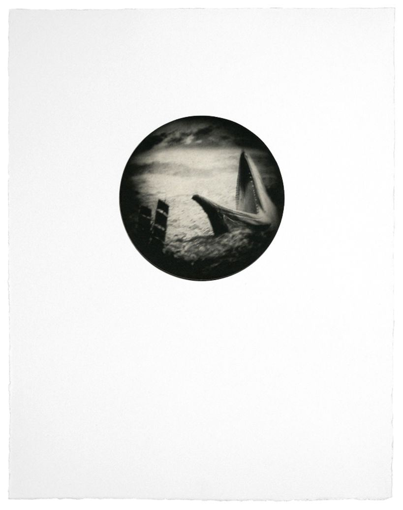Noticias de un naufragio, 2012 Fotograbado a partir de película lith sobre papel Hahnemühle 350 g 48 x 37 cm c. u.  Edición d