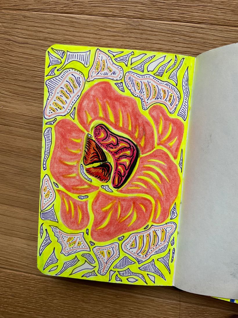 My project for course: Botanical Patterns in a Sketchbook: Conquer the Blank Page 7