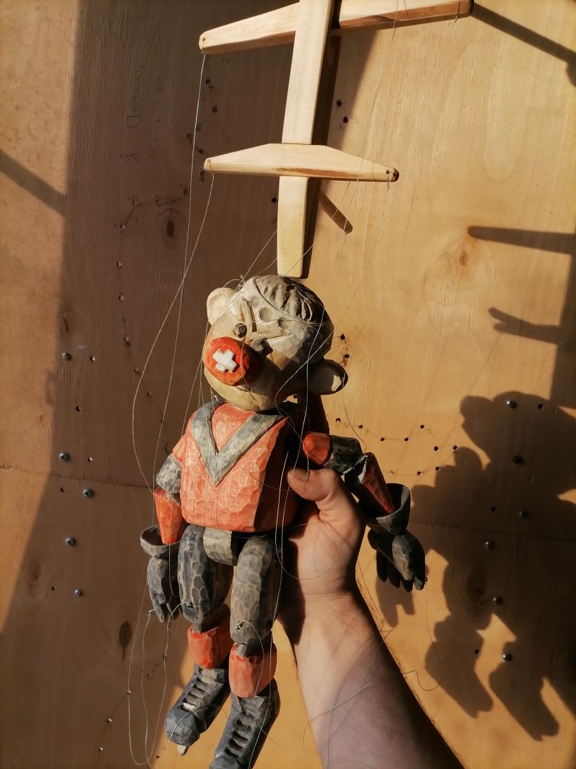 My project for course: Wooden Marionettes: Making Puppets from Scratch 8