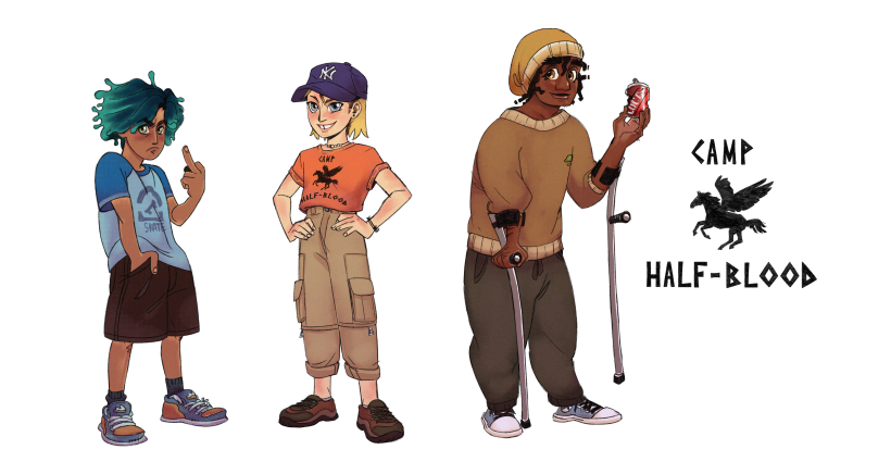 Percy Jackson - Character Design
