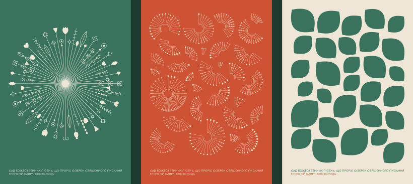 Additional posters based on data visualization.