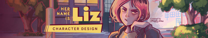 This is liz - Character design 1