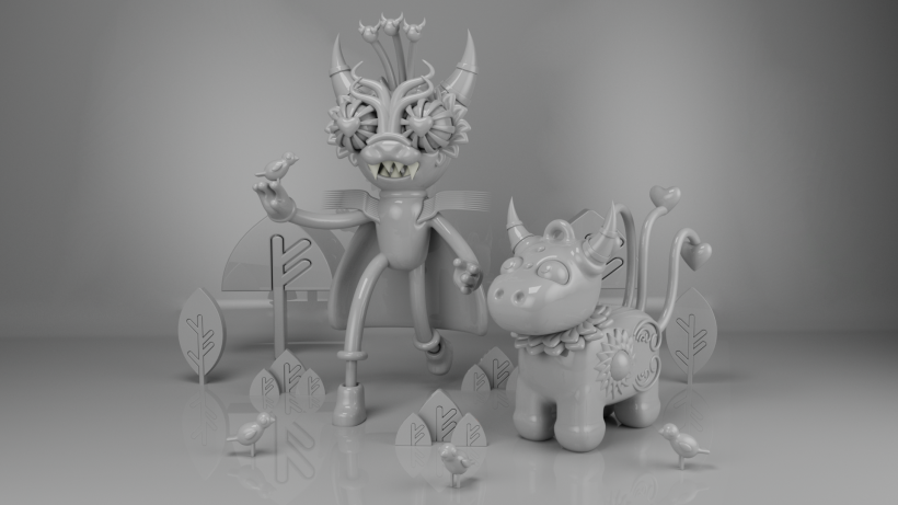Mi proyecto del curso: Diseño e ilustración 3D de personajes 8