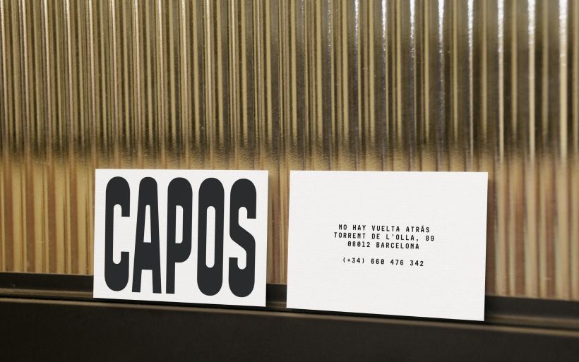 Capos - Branding & Type Design 8