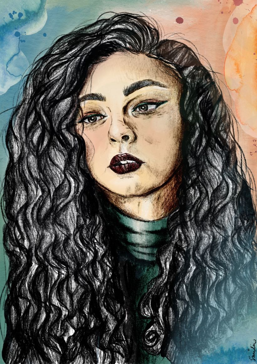 My project for course: Illustrated Portraits with Procreate 3