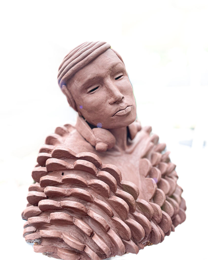 Mi proyecto del curso: Introducción a la escultura figurativa con arcilla 1