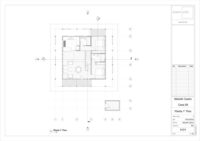 Proyecto: Diseño y modelado arquitectónico 3D con Revit 2