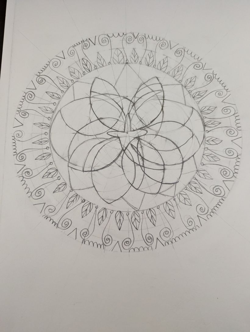 My project for course: The Art of Mandala Drawing: Create Geometric Patterns 8