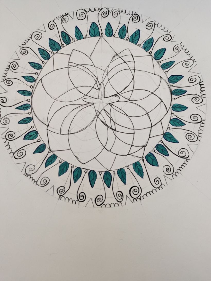 My project for course: The Art of Mandala Drawing: Create Geometric Patterns 6