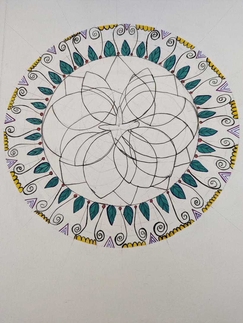 My project for course: The Art of Mandala Drawing: Create Geometric Patterns 7