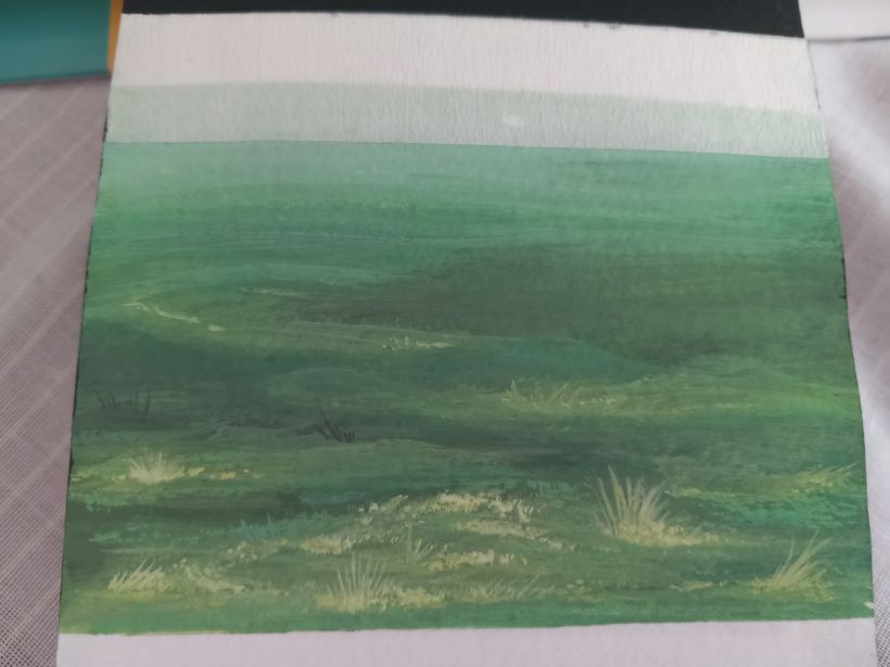 Mon projet du cours : Peinture de paysages enchantés à la gouache 2