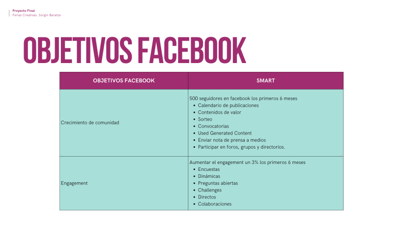 Mi proyecto del curso: Marketing de contenidos para redes sociales 6