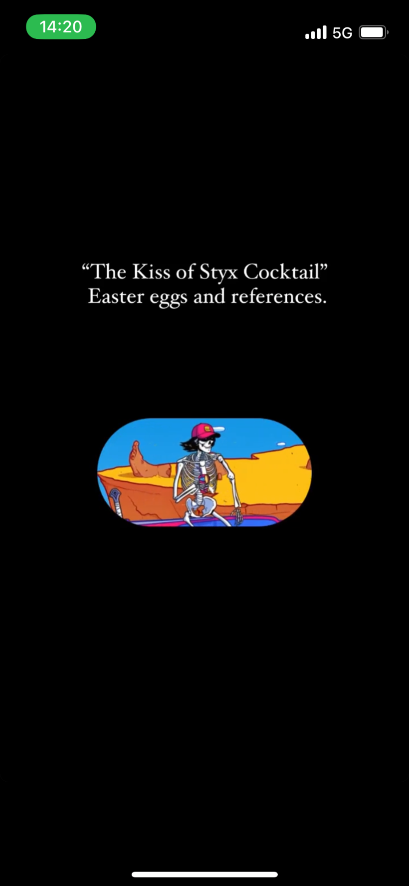 “The Kiss of Styx” Cocktail 8
