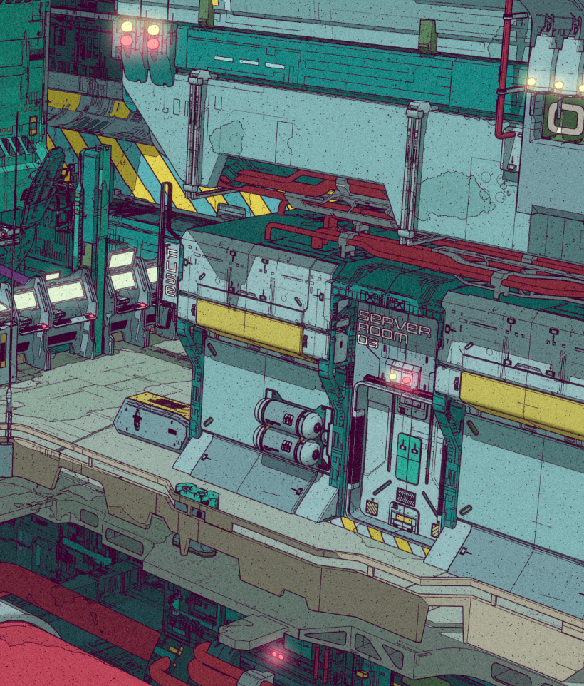3D Toon-Style Environment Art with Arnold: Factory Reactor 3