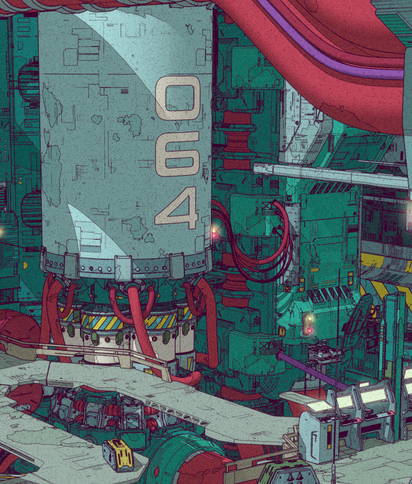 3D Toon-Style Environment Art with Arnold: Factory Reactor 5