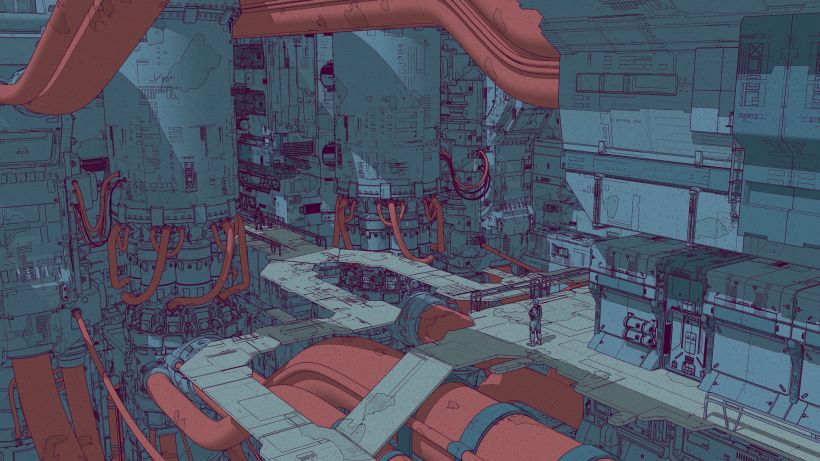 3D Toon-Style Environment Art with Arnold: Factory Reactor 9