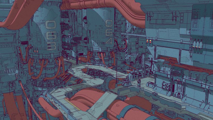 3D Toon-Style Environment Art with Arnold: Factory Reactor 10