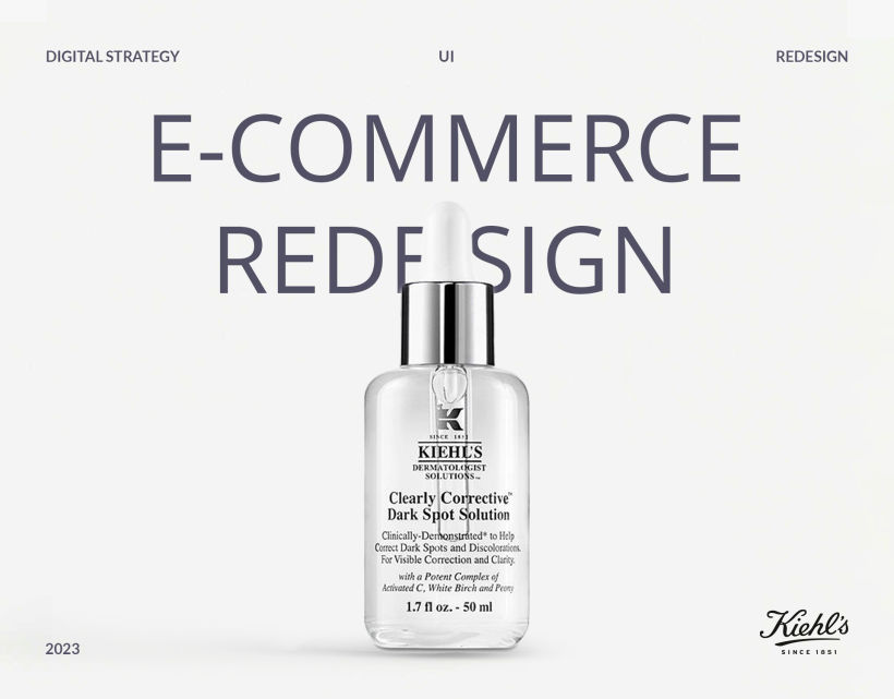 Kiehl's - E-commerce (UI - Redesign) 1
