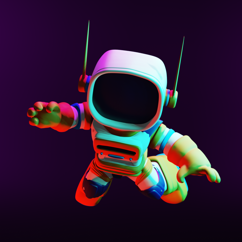 Astronaut character 4