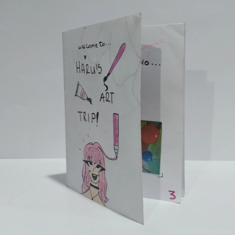 Mini Fanzine "Mi historia con el arte" 1
