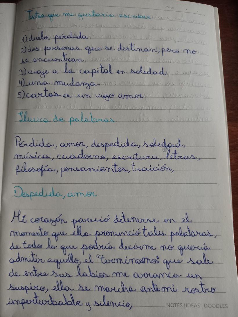 Mi proyecto del curso: Gimnasio de escritura: de la hoja en blanco a la práctica cotidiana 1