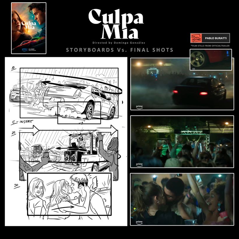 Culpa Mía / My Fault - Storyboards 3