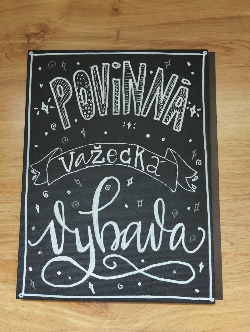 My project for course: Creative Doodling and Hand-Lettering for Beginners