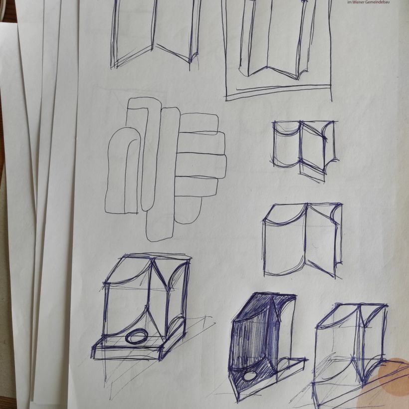 Mein Abschlussprojekt für den Kurs: Design mit Pappmaché: Experimentiere mit Licht und Farbe 4
