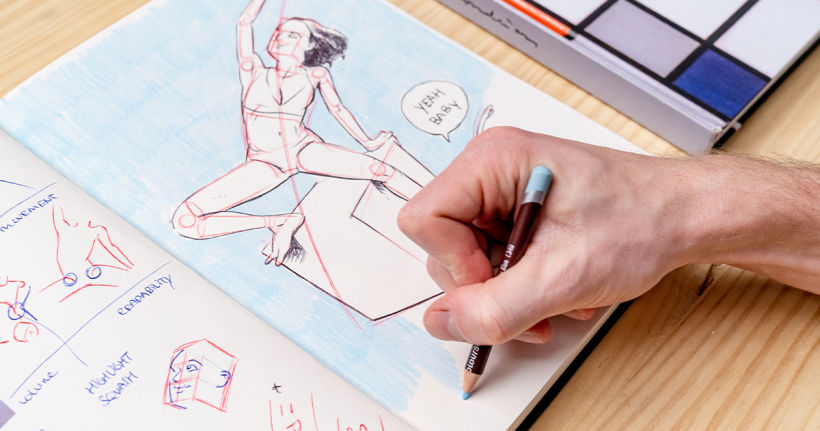 Figure Drawing Dynamic Poses Projects :: Photos, videos, logos,  illustrations and branding :: Behance