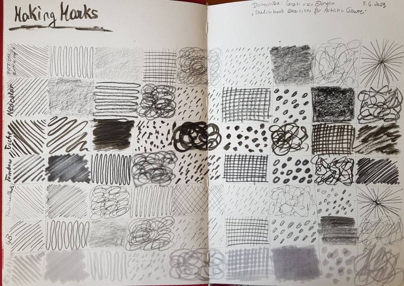 15 creative exercises to fill your sketchbook