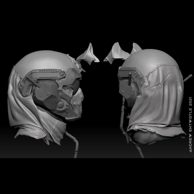 Phoenix Helmet - 3D Print Designs 9