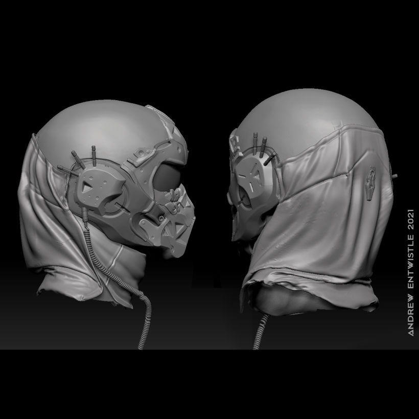 Phoenix Helmet - 3D Print Designs 7