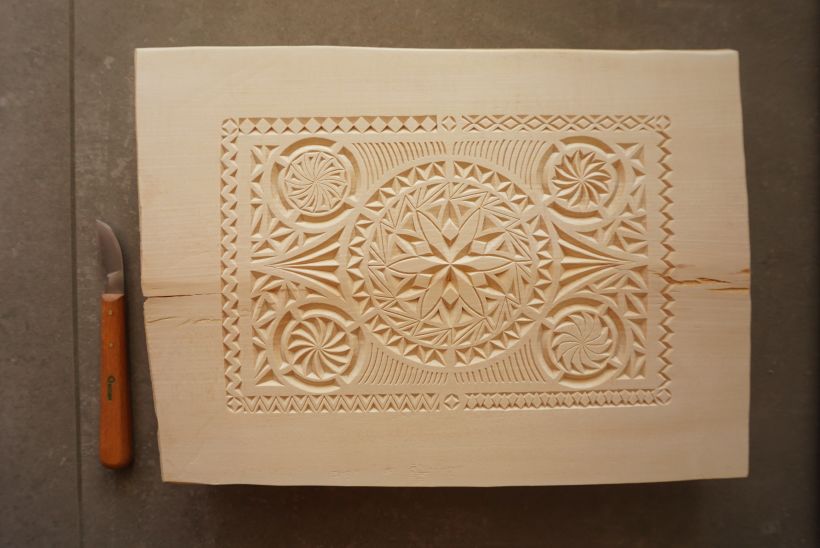 My project for course: Introduction to Chip Carving for Wooden Patterns 2