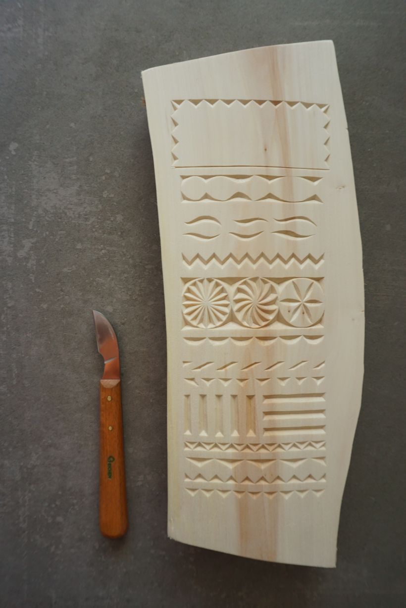 My project for course: Introduction to Chip Carving for Wooden Patterns 3