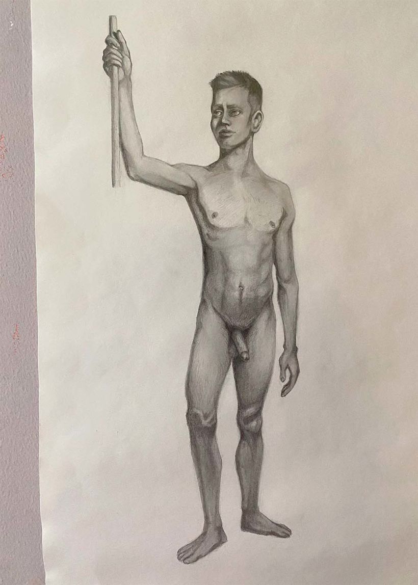 Dibujo realista de la figura humana 2